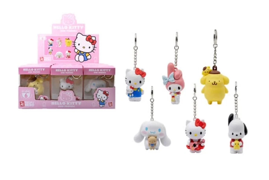 HELLO KITTY - Pocket Hero - Keychain WINDOW BOX 6-7cm