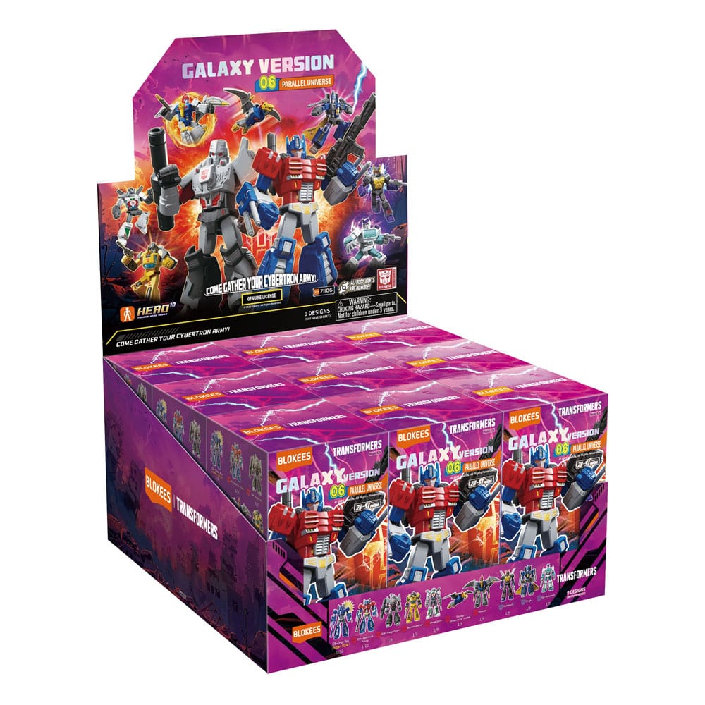 TRANSFORMERS - Galaxy Version 06 - Model Kit Blokees figure (1 stuk)