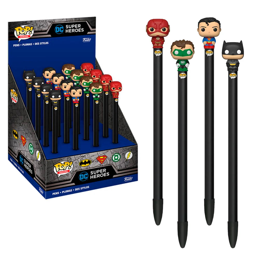 DC COMICS - Pen Toppers Dislay Funko POP (1 pen)