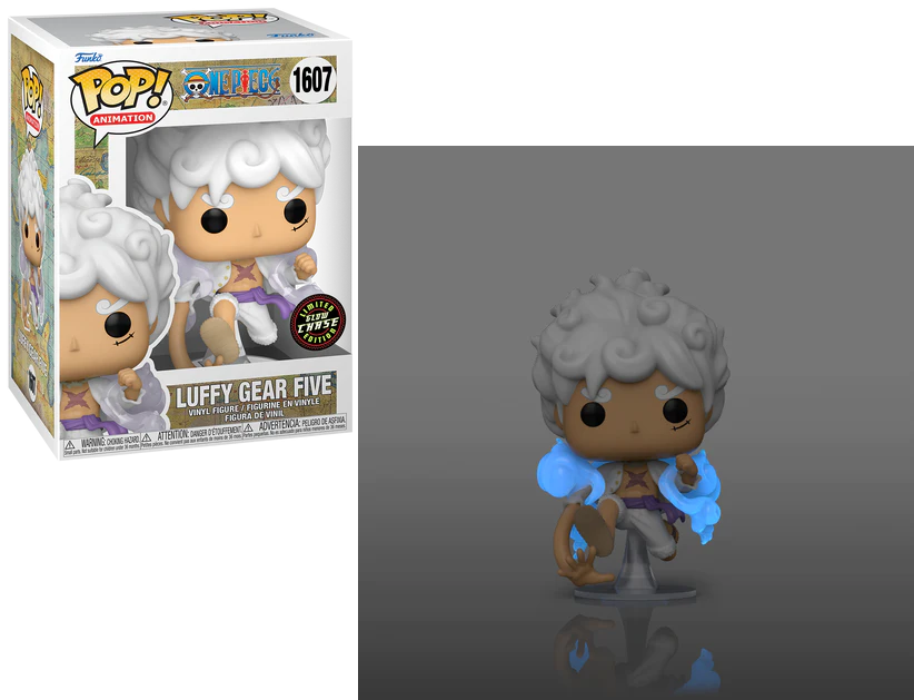 Funko Pop! ONE PIECE - POP Animation N° 1607 - Luffy Gear 5 (CHASE)