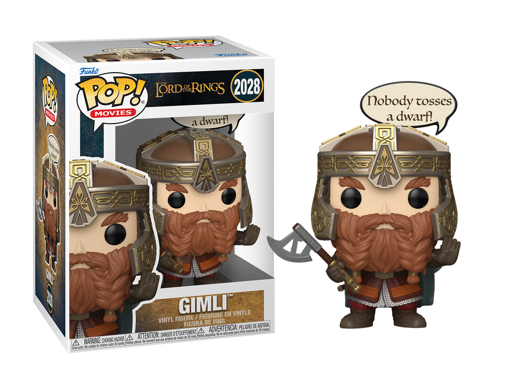 Funko Pop! LORD OF THE RINGS - POP Sayings N° 2028 - Gimli