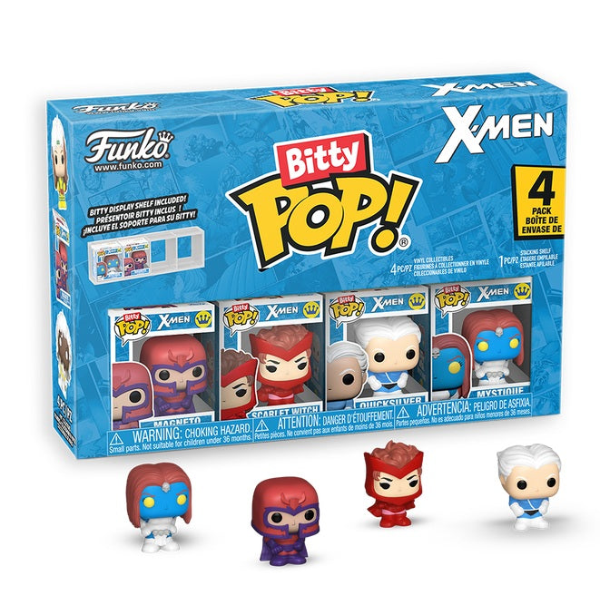 X-MEN - Bitty Pop 4 Pack 2.5cm - Magneto