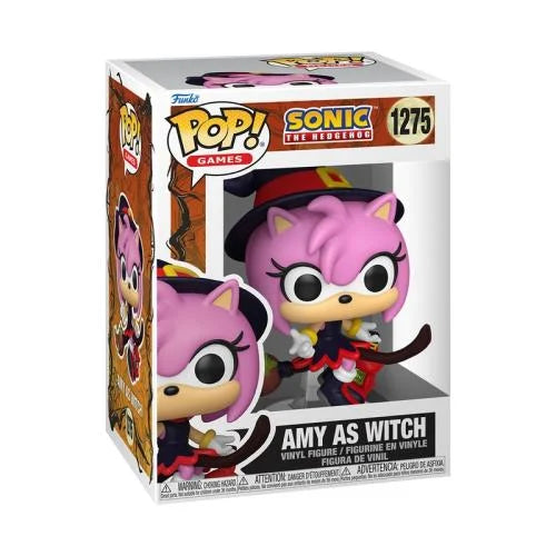 Funko Pop! SONIC - POP Games N° 1275 - Amy as Witch