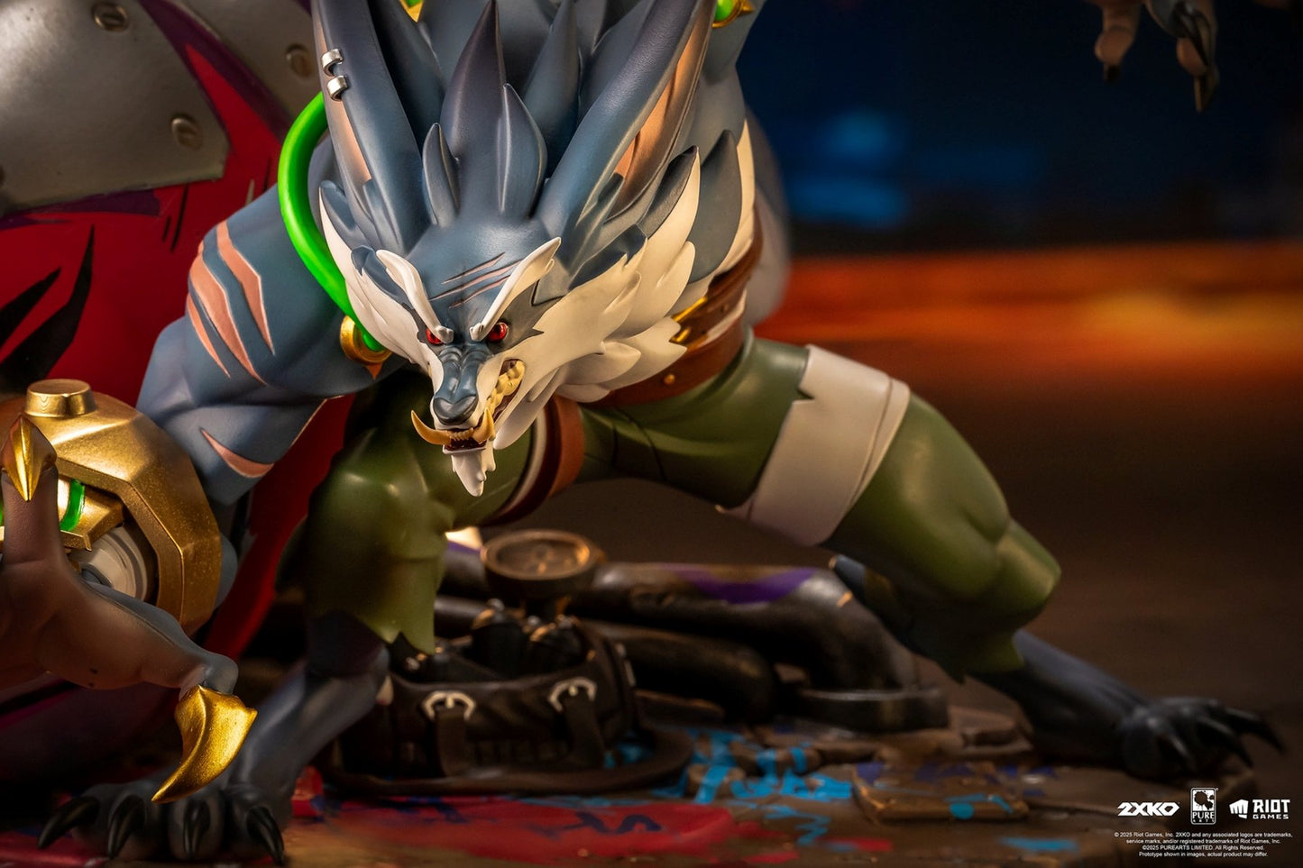 *PRE-ORDER* LEAGUE OF LEGENDS - Jinx & Warwick - Statue Diorama 1/10 37cm