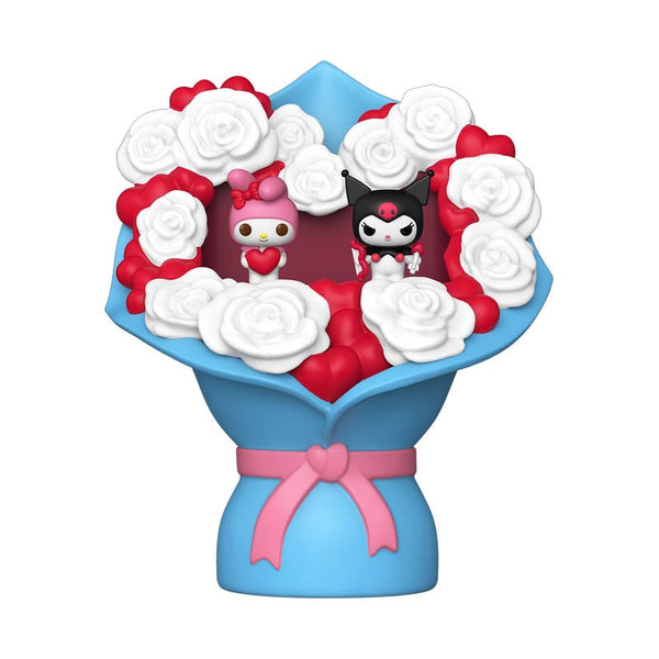 Funko Pop! Sanrio Bitty POP! Bouquet Vinyl Figure 2-Pack My Melody & Kuromi (Valentine) 4 cm