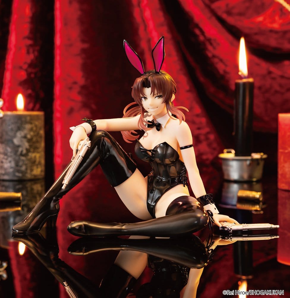 *PRE-ORDER* Black Lagoon One-Seventh Carat PVC Statue 1/7 Revy Bunny Ver. 16 cm