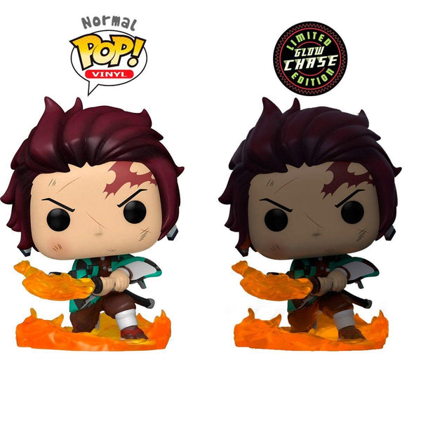 Funko Pop! DEMON SLAYER - POP N° 874 - Tanjiro Chase(Special Edition)