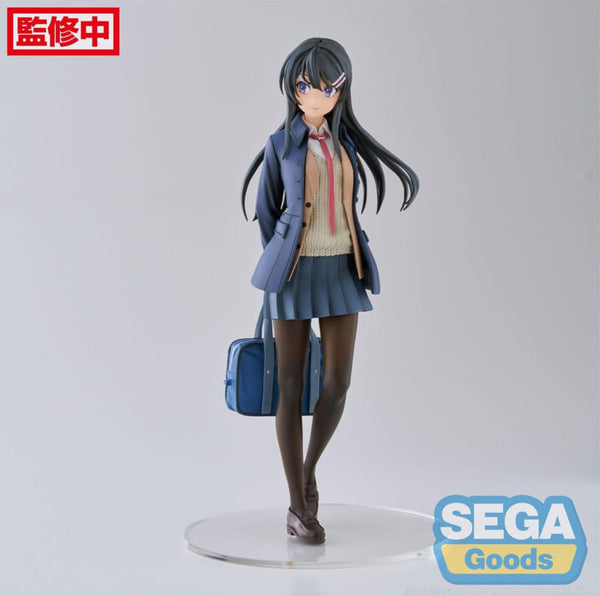 Rascal Does Not Dream of a Sister Venturing Out Luminasta PVC Figure Mai Sakurajima 18 cm