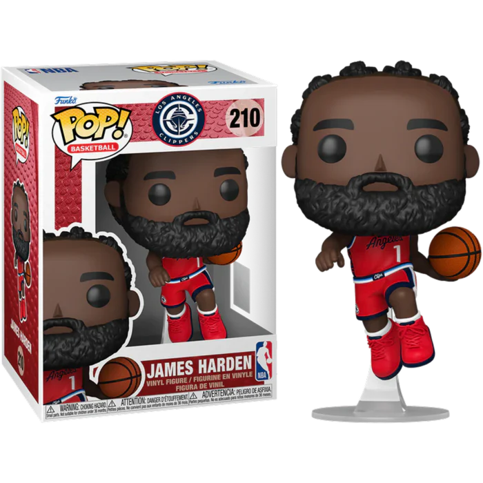 Funko Pop! NBA Los Angeles Clippers 210 - James Harden