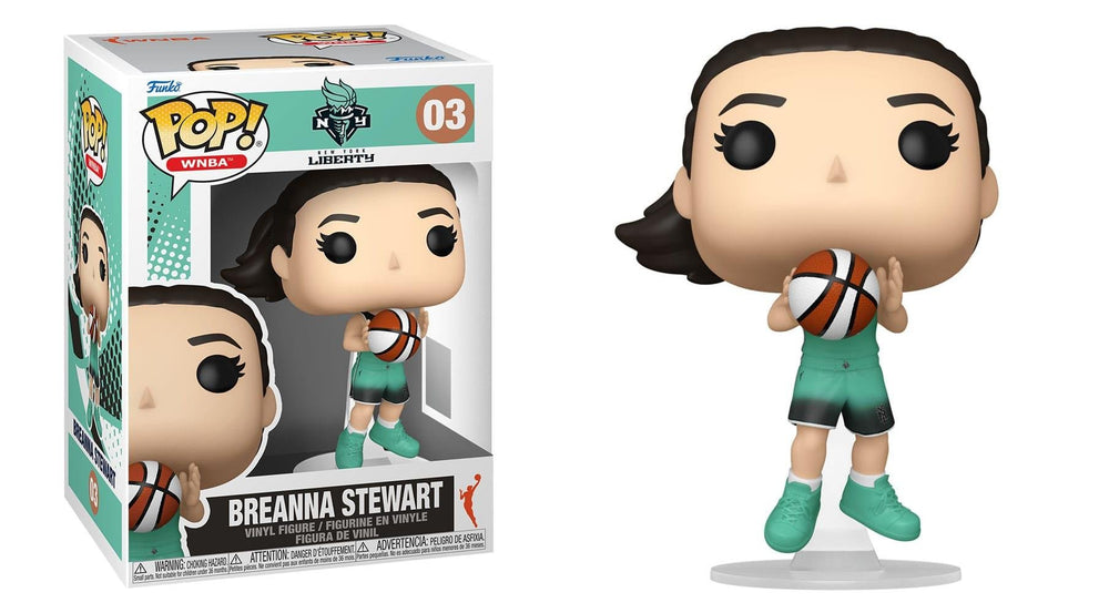 Funko Pop! WNBA POP! Vinyl Figure New York Liberty: Breanna Stewart