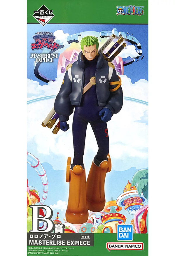 "Ichiban KUJI ONE PIECE Zoro Miraijima Egghead" MASTERLISE EXPIECE B Egghead "B Prize figure