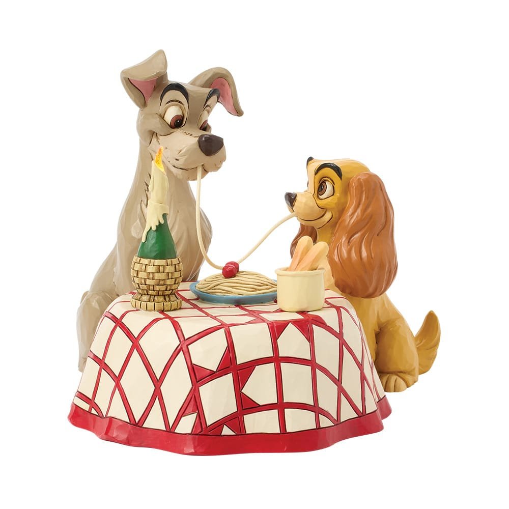 Lady & the Tramp Spaghetti LED Figurine by Disney Traditions