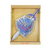 Zelda hylian shield wall clock