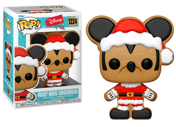 *PRE-ORDER* Funko Pop! DISNEY HOLIDAY - POP N° 1224 - Gingerbread Santa Mickey