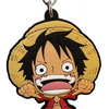 ONE PIECE - Keychain PVC - Luffy SD