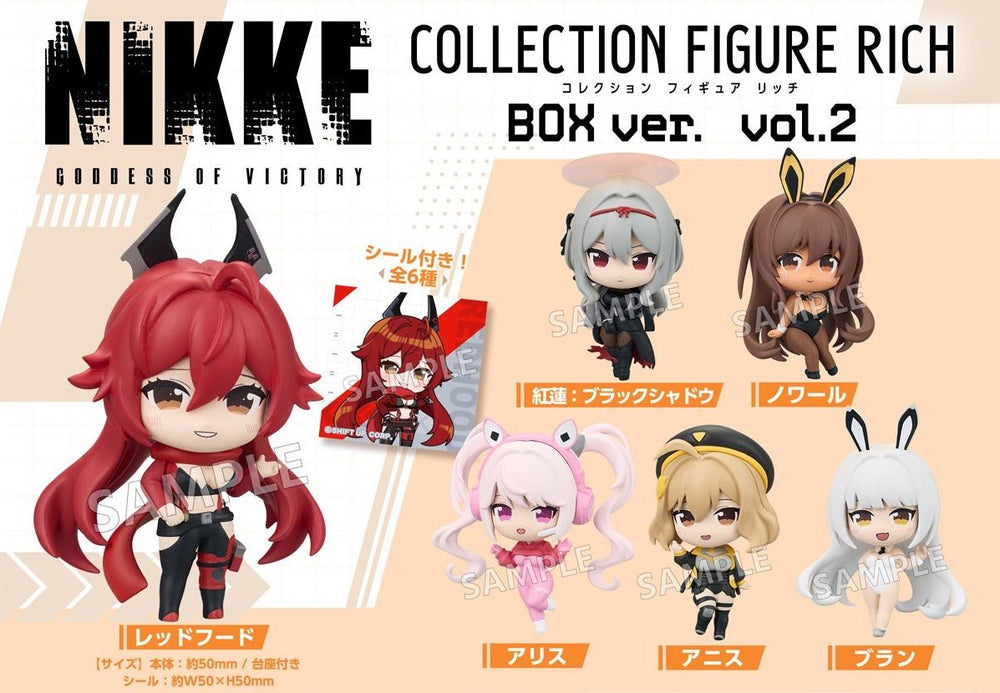 Goddess of Victory Nikke Collection Rich - Fig. Blind Box 5cm (1 stuk)