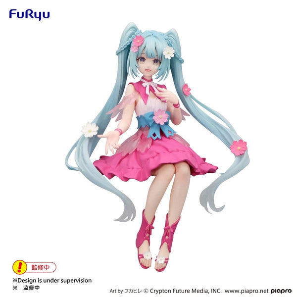 HATSUNE MIKU - Flower Fairy Cosmos - Statue Noodle Stopper 14cm