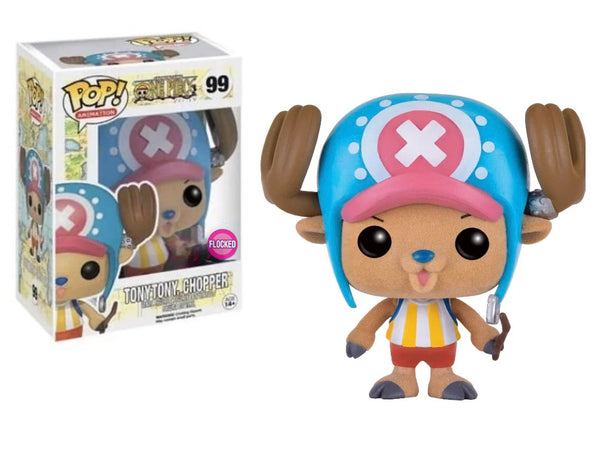 Funko Pop! ONE PIECE - POP Animation N° 99 - Chopper (Flocked)