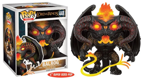 Funko Pop! LORD OF THE RINGS - POP SUPER 6" N° 448 - Balrog