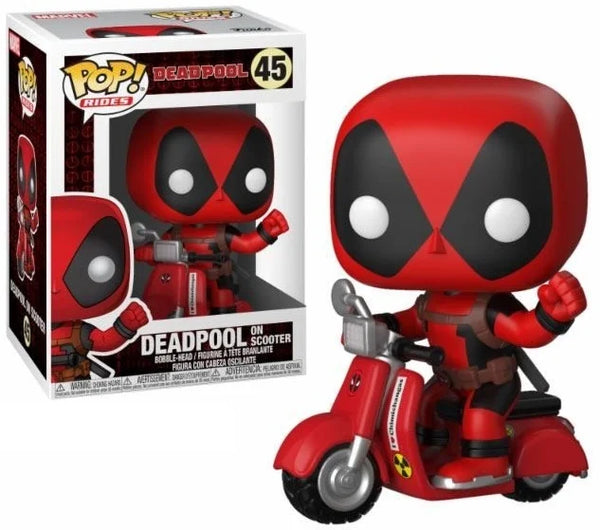 Funko Pop! DEADPOOL - Pop Rides N° 45 - Deadpool on Scooter