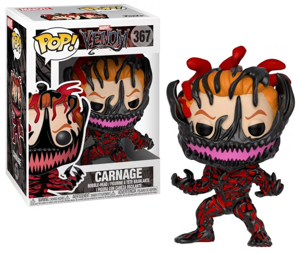 Funko Pop! MARVEL VENOM - POP N° 367 - Carnage/Cletus