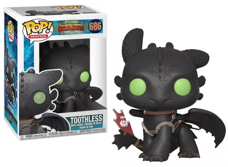 Funko Pop! How to tame your dragon 3 - POP N° 686 - Toothless