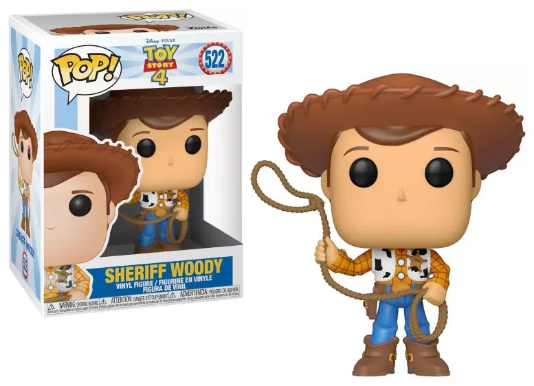 Funko Pop! DISNEY - Toy Story 4 - POP N° 522 - Woody