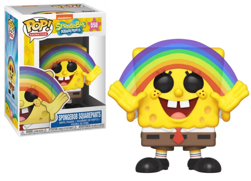 Funko Pop! SPONGEBOB - POP N° 558 - Spongebob - Rainbow