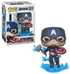 Funko Pop! MARVEL - POP N° 573 - Endgame - Captain America & Mjolnir