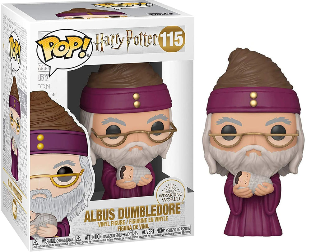 Funko Pop! HARRY POTTER - POP N° 115 - Dumbledore w/ Baby Harry