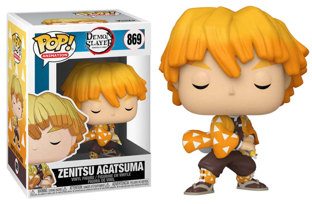 Funko Pop! DEMON SLAYER - POP N° 869 - Zenitsu Agatsuna