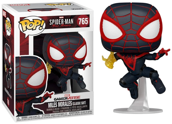 Funko Pop! Marvel Spider-Man - Pop No. 765 - Miles Morales Classic Suit