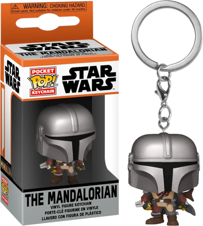 THE MANDALORIAN - Pocket Pop Keychains - The Mandalorian - 4cm