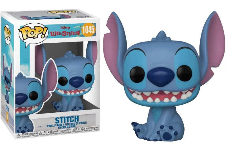 Funko Pop! LILO & STITCH - POP N° 1045 - Smilling Seated Stitch