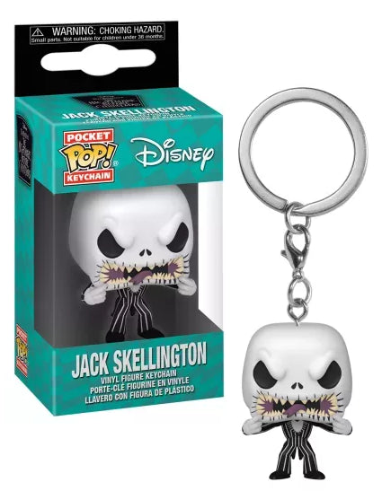 Funko NIGHTMARE BEFORE CHRISTMAS - Pocket Pop Keychains - JACK Scary Face