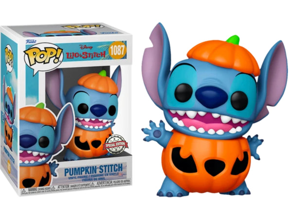 Funko Pop! DISNEY - POP N° 1087 - Lilo & Stitch - Pumpkin Stitch