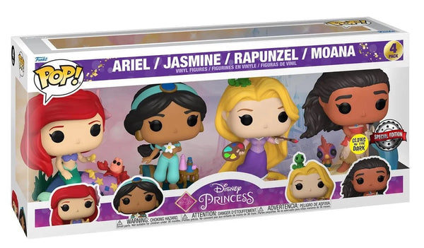 Funko Pop! DISNEY - POP - Ultimate Princess 4 PACK Sp. Edition