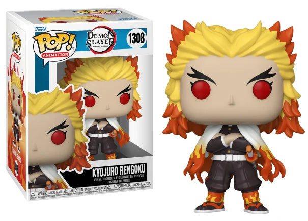 Funko Pop! DEMON SLAYER - POP Animation N° 1308 - Rengoku