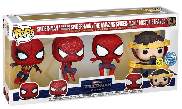 Funko Pop! MARVEL - POP - Spiderman 4 PACK Sp. Edition