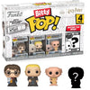 HARRY POTTER - Bitty Pop 4 Pack 2.5cm - Harry in robe with Scarf
