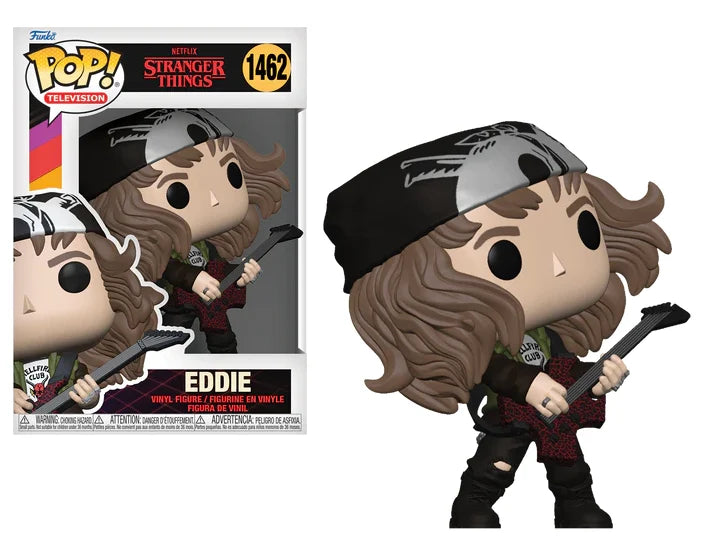 Funko Pop! STRANGER THINGS S4 - POP TV N° 1462 - Hunter Eddie with Guitar