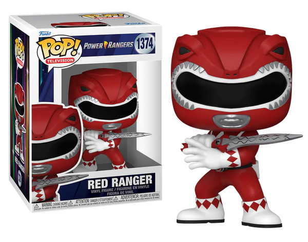 *PRE-ORDER* Funko Pop! MIGHTY MORPHIN POWER RANGERS 30TH - POP TV N° 1374 - Red Ranger