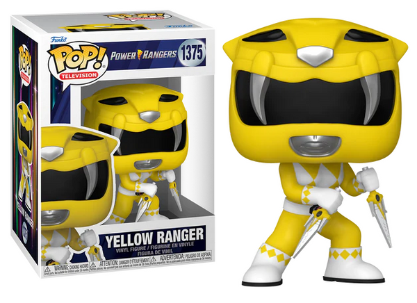 *PRE-ORDER* Funko Pop! MIGHTY MORPHIN POWER RANGERS 30TH - POP TV N° 1375 - Yellow Ranger