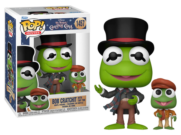 Funko Pop! MUPPET XMAS 2023 - POP Disney N° 1457 - Kermit with Tiny Tim