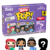DISNEY PRINCESS - Bitty Pop 4 Pack 2.5cm - Ariel