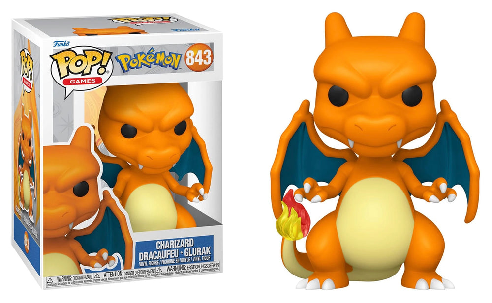 Funko Pop! POKEMON - POP Games N° 843 - Charizard