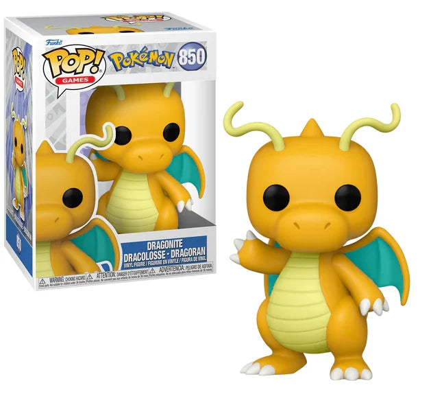 Funko Pop! POKEMON - POP Games N° 850 - Dragonite