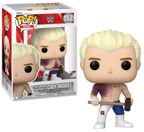 Funko Pop! WWE - POP N° 152 - Cody Rhodes (The American Nightmare)
