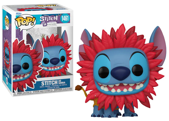 *PRE-ORDER* Funko Pop! STITCH COSTUME - POP Disney N° 1461 - Stitch as Simba