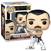 Funko Pop! QUEEN - POP Rocks N° 496 - Freddy Mercury (White Singlet)